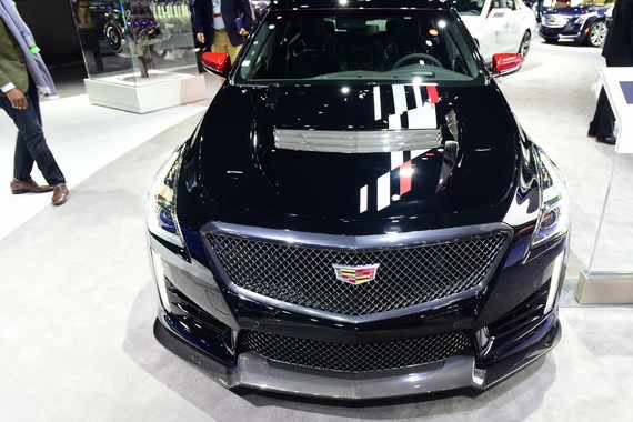 2017洛杉矶车展 凯迪拉克CTS-V静态评测
