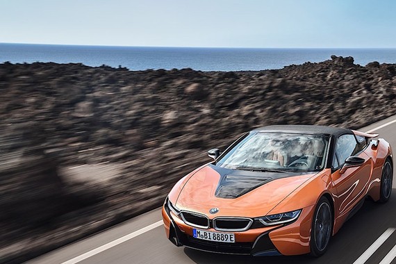 洛杉矶车展：宝马i8 Spyder量产版发布