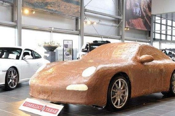 巧克力公司买保时捷却不开, 这是最好“吃”的保时捷911!