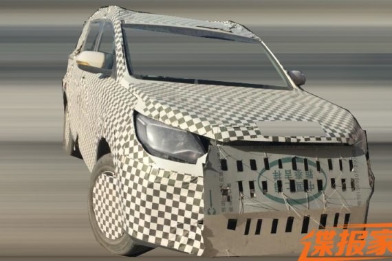 或采用7座布局 曝长安欧尚全新SUV谍照