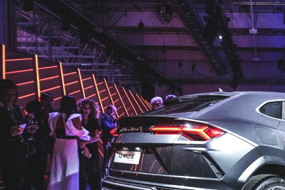 奢华与性能兼备的SUV 实拍兰博基尼Urus