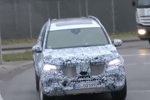 2019款奔驰SUV GLS谍照 疑配迈巴赫车型