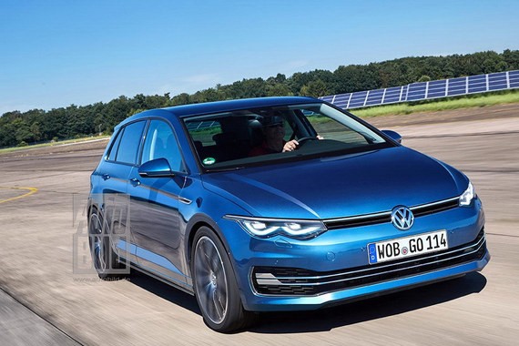 大众新一代高尔夫效果图 大幅提升科技感