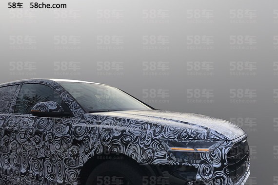 奥迪Q8量产版路测谍照曝光 与概念车相似