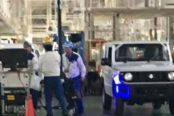 全新铃木吉姆尼谍照 或明年日内瓦亮相