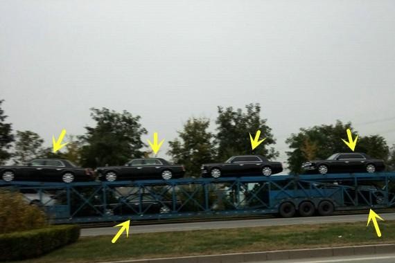 遇到6辆红旗L5，价值3000多万，这么贵的顶级豪车，还真有人买