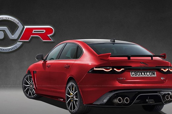 捷豹XF SVR假想图曝光 外观造型更激进