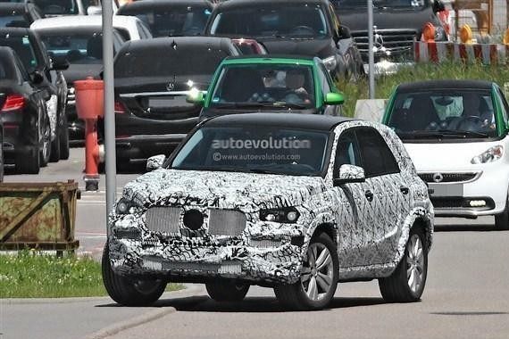 奔驰GLB谍照露出！外观依然霸气十足！