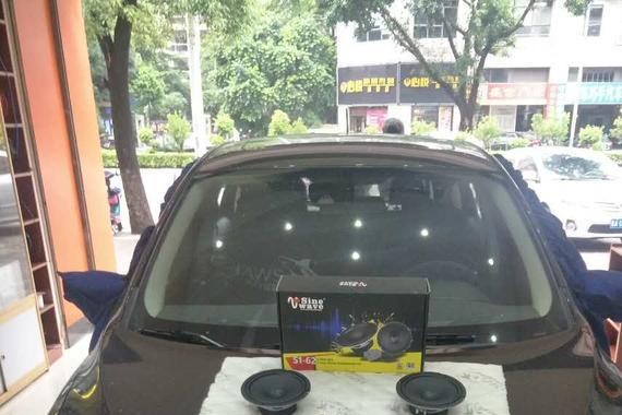 日产骐达单单改前声场就有这样的效果，只需要这样改装