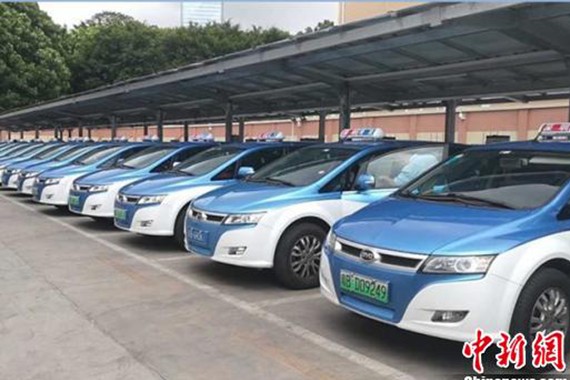 深圳纯电动出租车突破万辆，至2020年实现出租全纯电动化