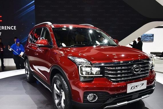 国产车广汽传祺GS7，5座的GS8