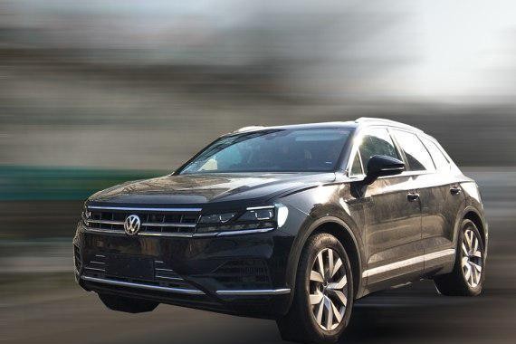 硬汉风格 曝大众全新一代途锐最新谍照