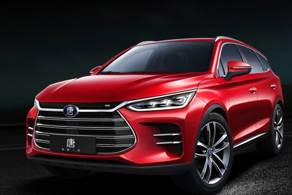 比亚迪唐二代内饰官图发布！旋转式中控屏！特斯拉都不敢这么玩！