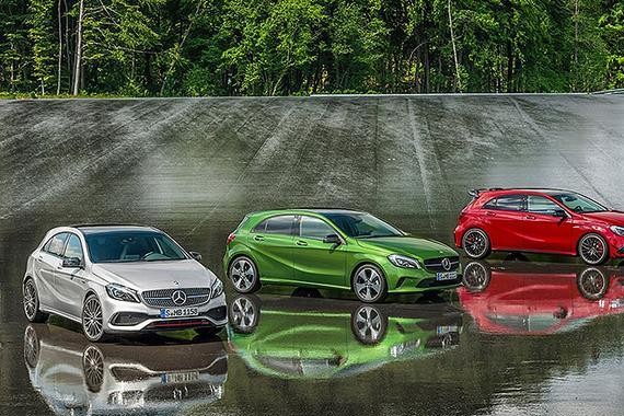 新一代奔驰 A-Class最新情报 功装1.3T动力