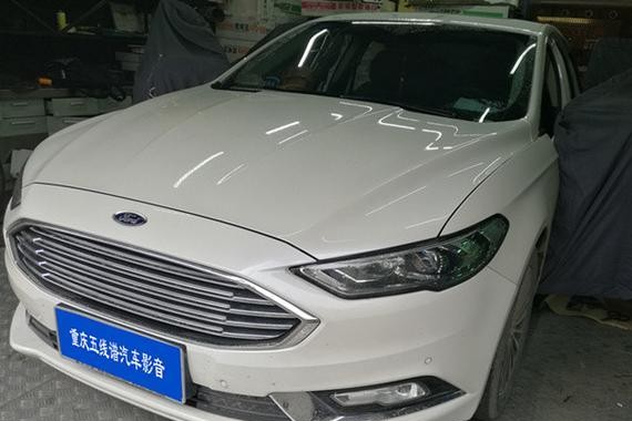 重庆福特蒙迪欧音响改装，摩雷听宝玛仕舞与你相随