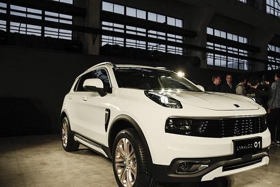 高端品牌领克01上市，售价：15.8万--20.2万