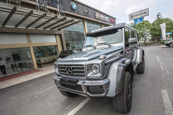 当心，妹子！这台车不是想上就能上的——G500 4x4²