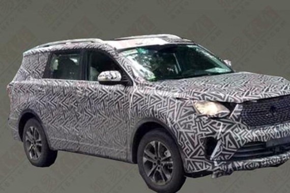 曝长安欧尚全新SUV谍照 外观造型大气