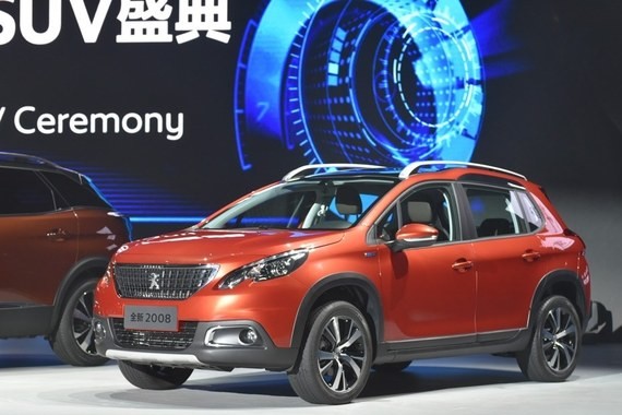 标致新款2008升级上市 售8.97-12.87万