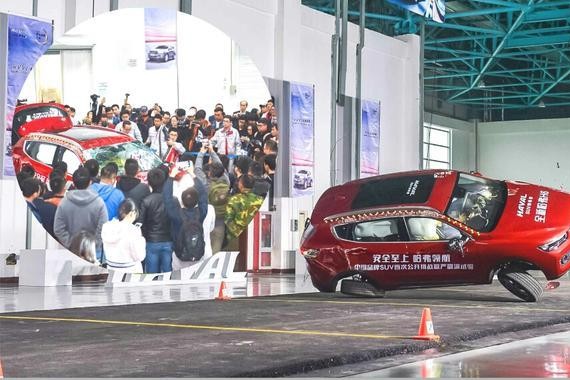 翻滚三周车身依旧完整，难怪越来越多人弃了翼虎选择哈弗H6