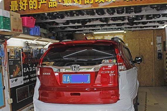 本田CRV完美脱变 音响改装 防火墙和全车隔音降噪
