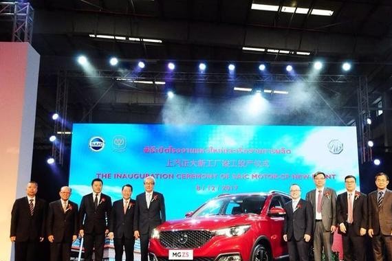 上汽泰国新工厂投产 名爵ZS造就互联网汽车“泰热”