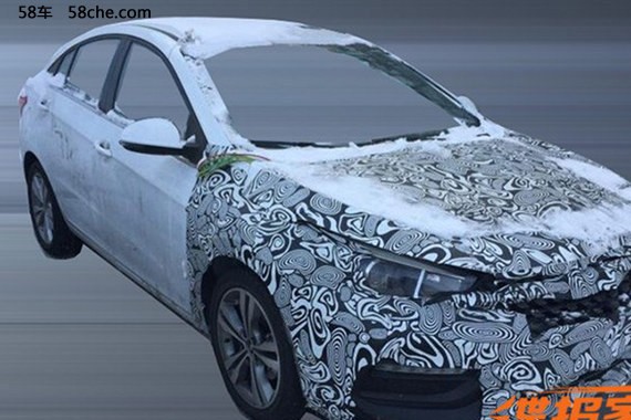 奇瑞新款艾瑞泽5路试谍照曝光 配置升级