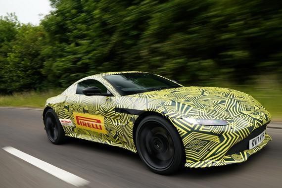 阿斯顿 马丁全新Vantage的最新路试照曝光