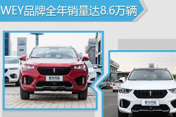 WEY品牌全年销量达8.6万 将推多款新车