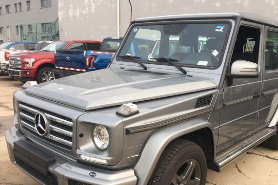 17款进口奔驰G350价格 经典复古G350天津港现车最新报价