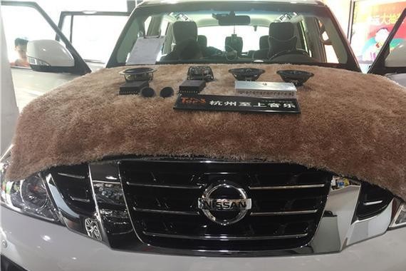 入门级音响改装多少钱？日产途乐汽车音响改装丹拿232