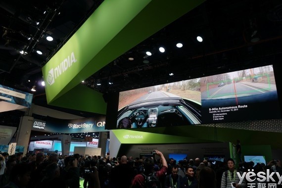 CES英伟达展台看无人驾驶赛车和DRIVE PX 2碰撞出的火花