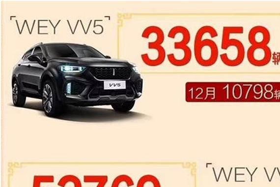 WEY全年销量数据公布，这么牛的数据说出来你都不信!