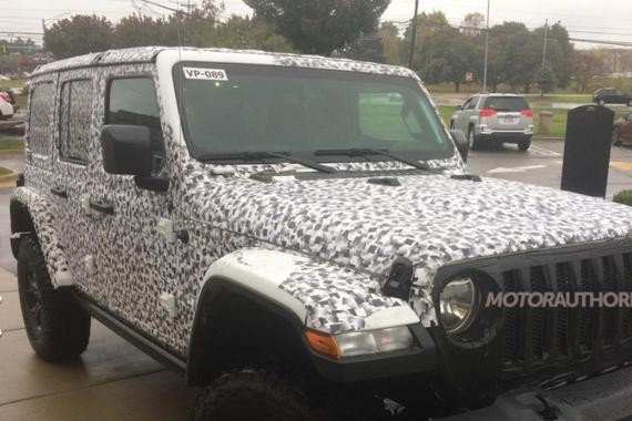 2018吉普牧马人谍照