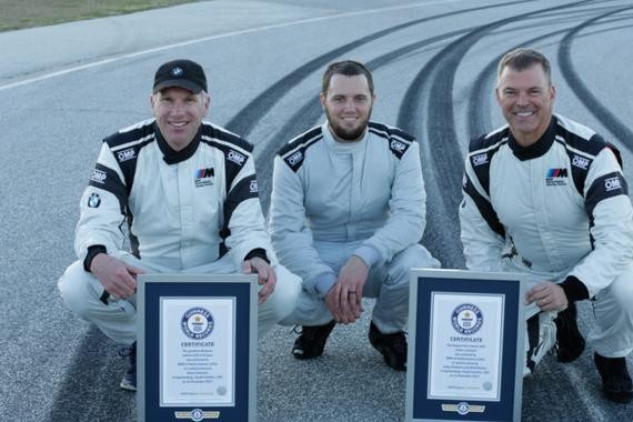 连续8小时飘移374公里！全新一代BMW M5创造两项世界纪录！