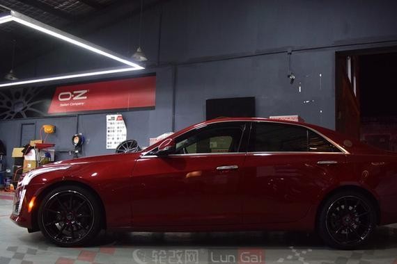 可定制孔距，凯迪拉克CTS改装19寸305FORGED FF08轮毂