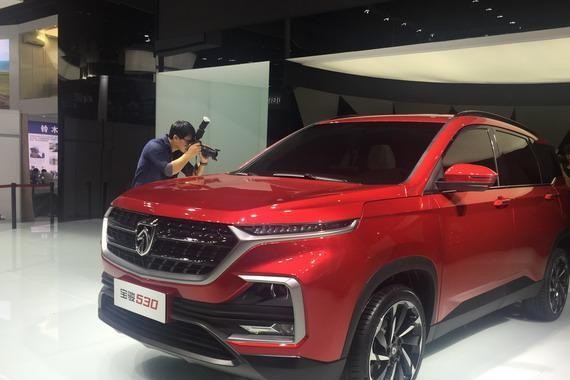 2017广州车展实拍宝骏530，或将继续延续510的热销