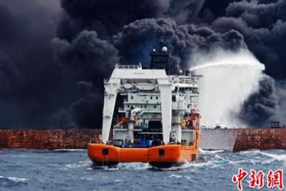 “桑吉”轮沉没危害海洋生态环境 专家分析事故或因疏于瞭望