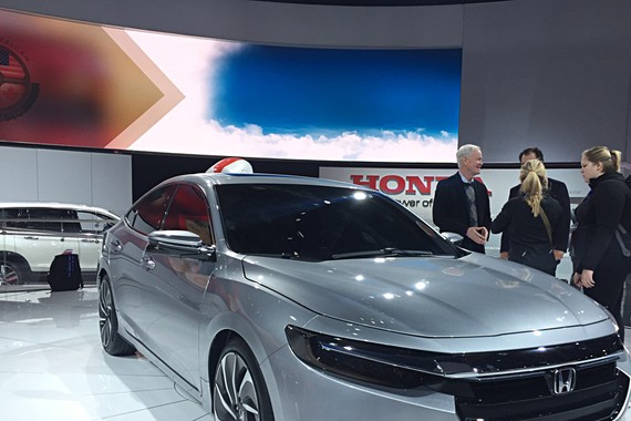 北美车展 本田新一代Insight原型车发布