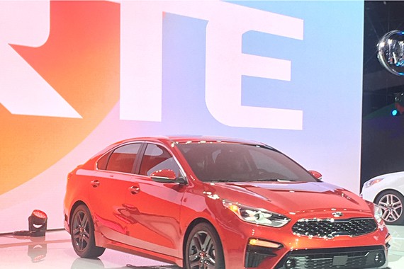 起亚全新K3将明年投产 基于Forte打造