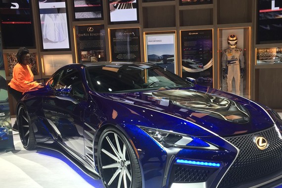 北美车展：雷克萨斯LC500h特别版亮相