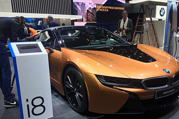 北美车展:宝马i8 Roadster特别版发布