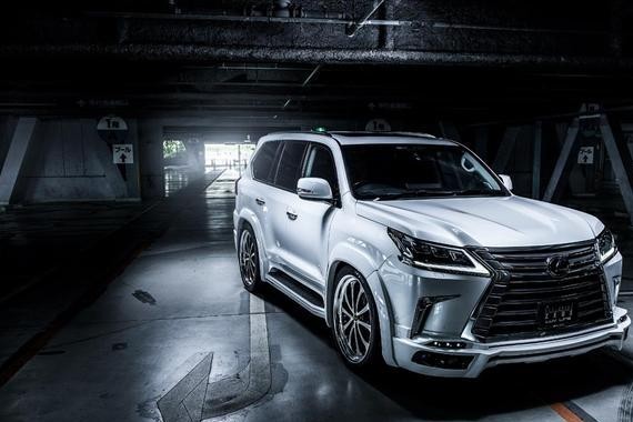 雷克萨斯LX570 改装MZSPEED包抄套件