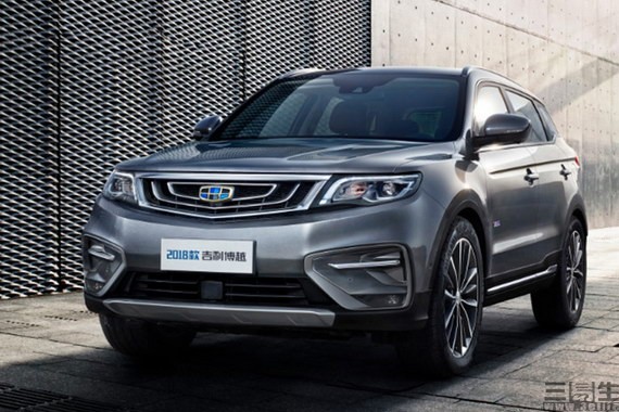 2018款吉利博越官图发布 新增颜色或3月份上