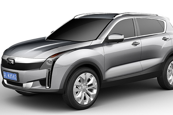 观致2量产版效果图曝光 有望推纯电动版