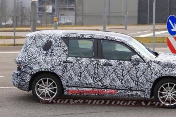 奔驰GLB路试谍照曝光 第二代MFA平台打造