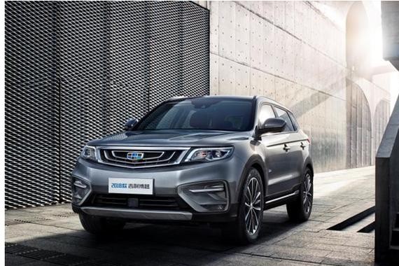 2018款博越内饰官图曝光 新增多项科技配置