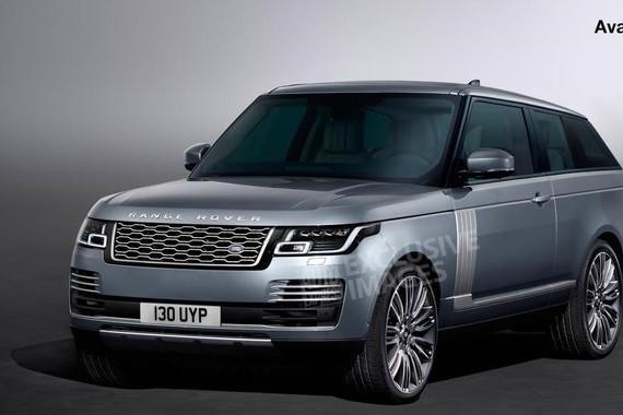 路虎揽胜coupe版车型谍照