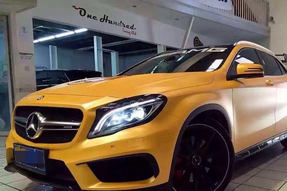 昆明奔驰GLA改装AMG包围，变身小钢炮