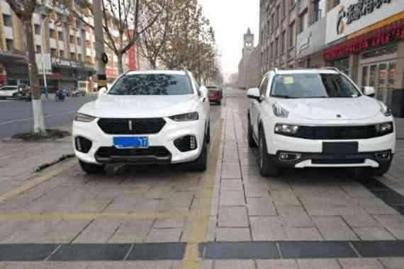 领克01与长城魏派合照，论颜值，你们更喜欢哪一个